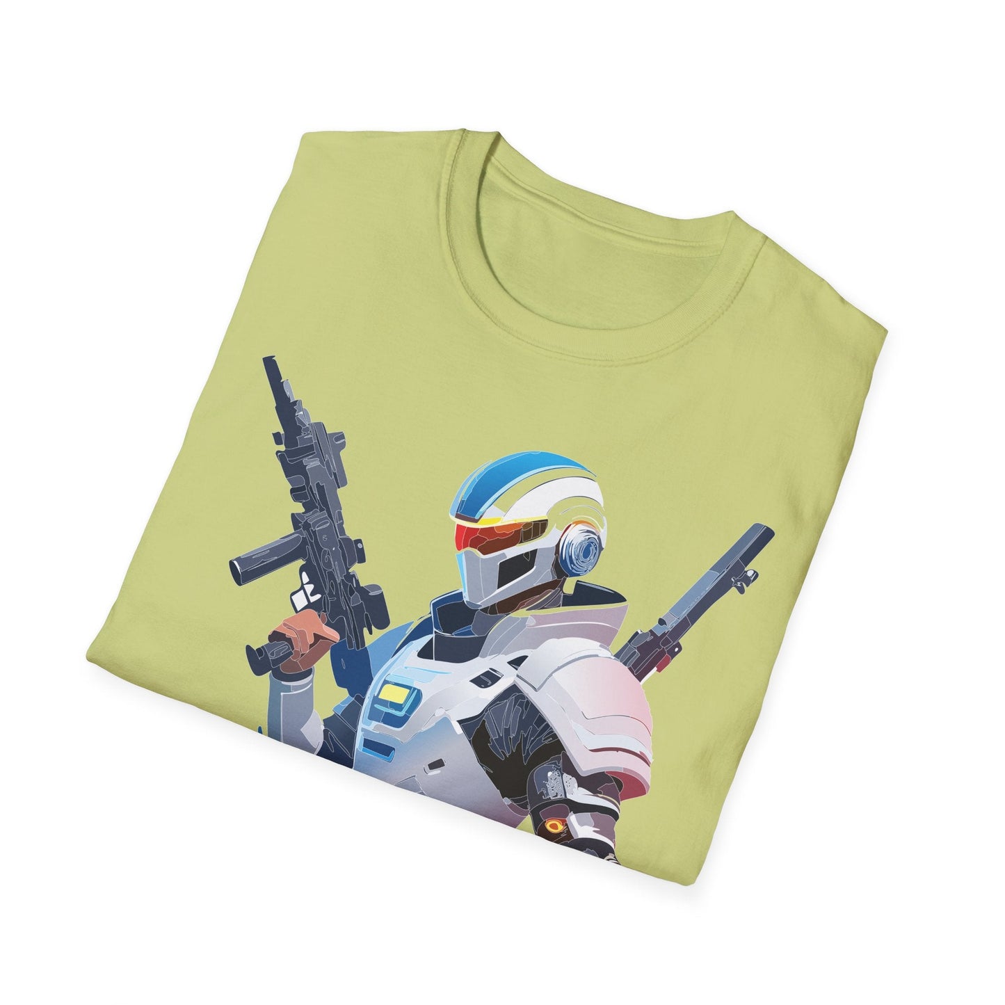 Robocop T Shirt Unisex Gildan Softstyle 64000 100 Percent Ring Spun Cotton Tee Premium