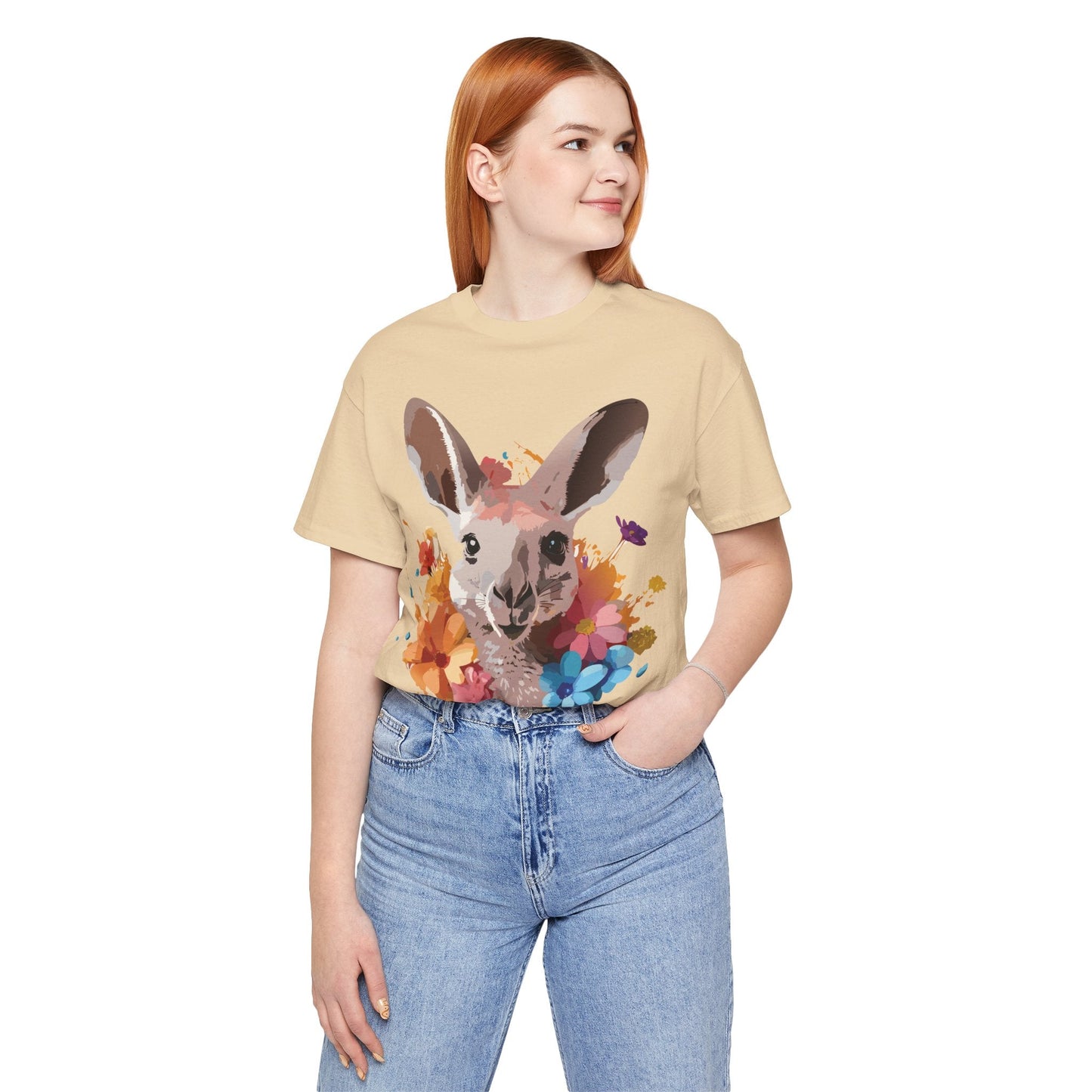 Kangaroo Graphic T Shirt Unisex Adelpha Art Design Tee Vintage Inspired Artwork For Everyday Style