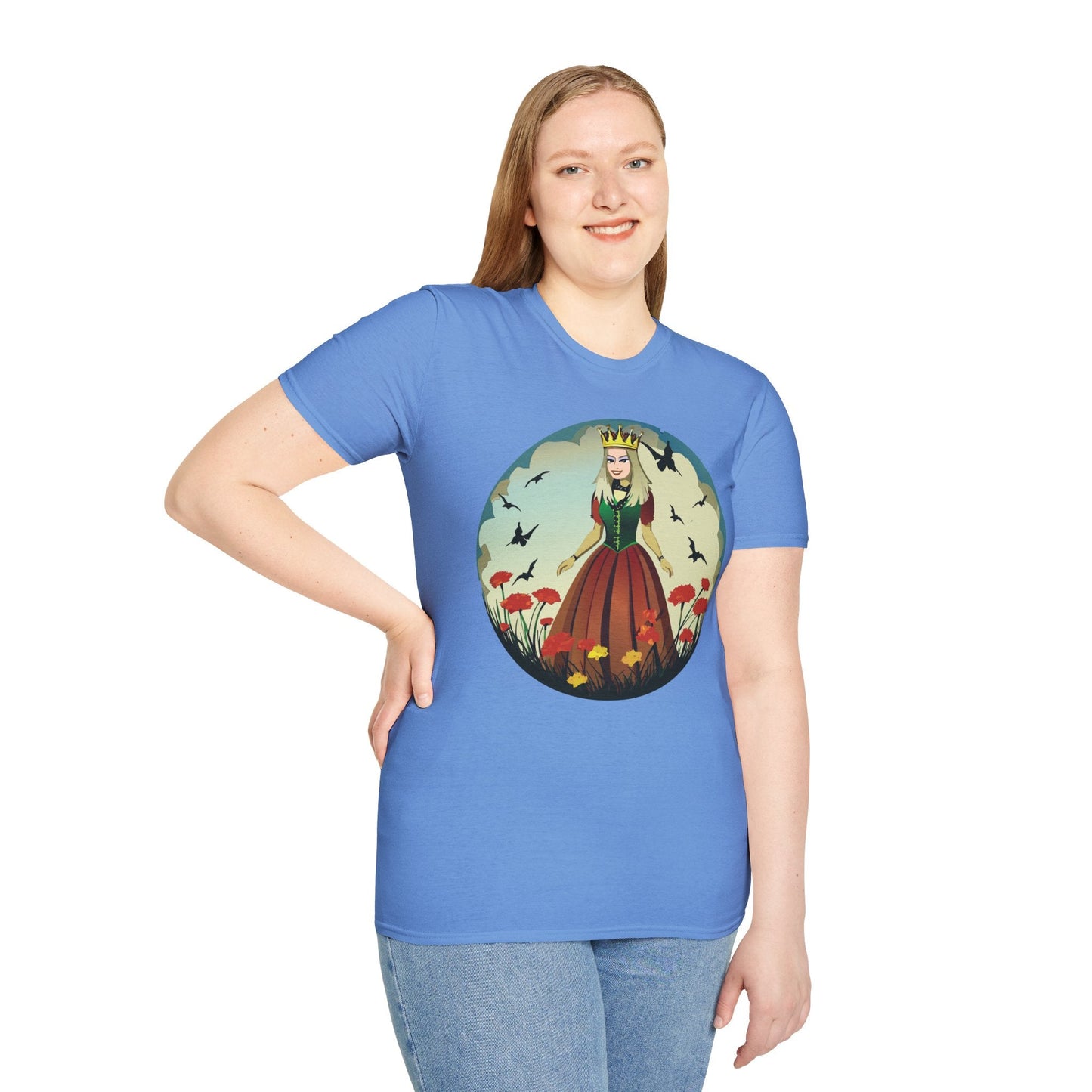 Womens Graphic T Shirts Art Design Tee Softstyle 64000 Unisex Short Sleeve Comfort