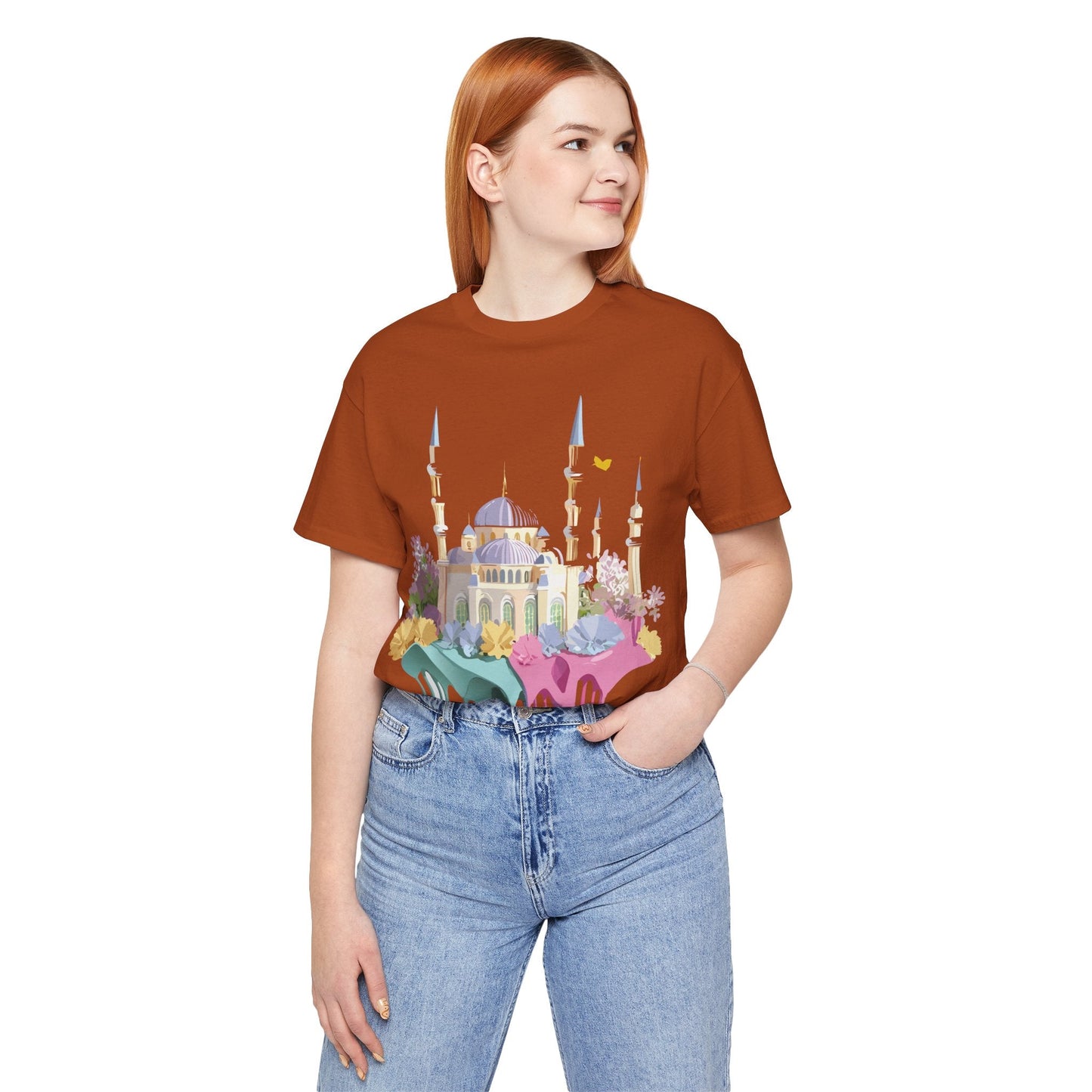 Istanbul Tourist Shirt Unisex Graphic Tee Featuring Vintage Adelpha Artwork For Everyday Wear