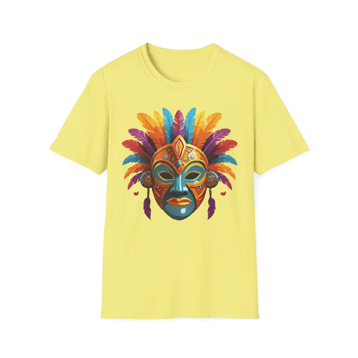 Mask Masquerade Carnival Graphic Tee Gildan Unisex 100 Cotton Tee Shirt m31