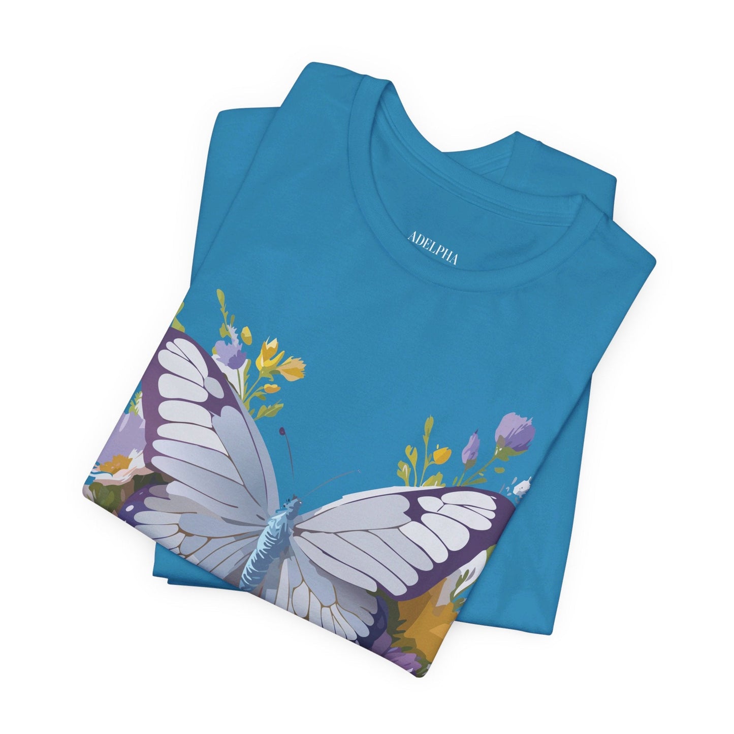 Butterfly Graphic Tee Unisex Jersey Short Sleeve From Adelpha Art Design