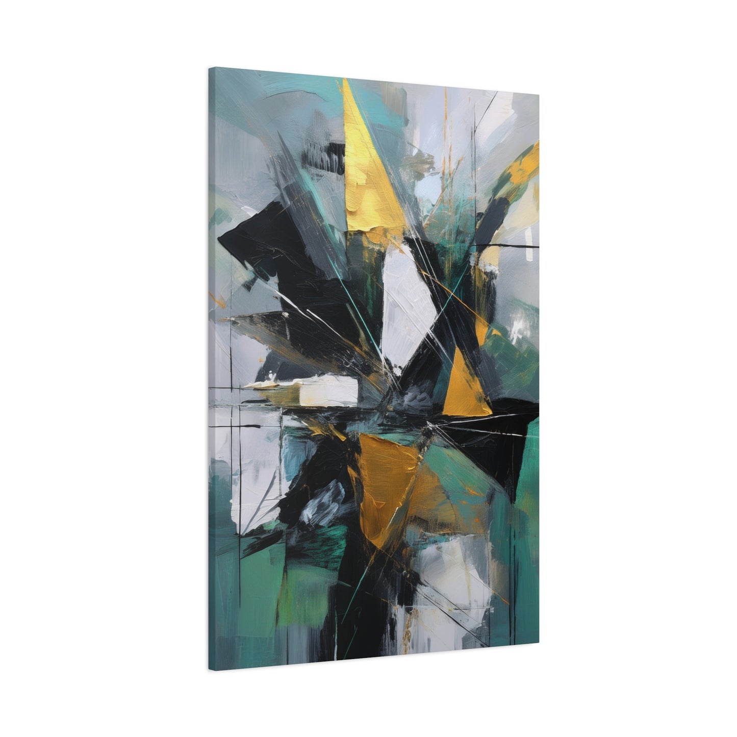 Abstract Oil Painting Print Canvas 20x24,20x30,24x30 24x32,24x36,30x40 32x48,36x48,40x60 Pine-Wood Inner Frame ABS-208