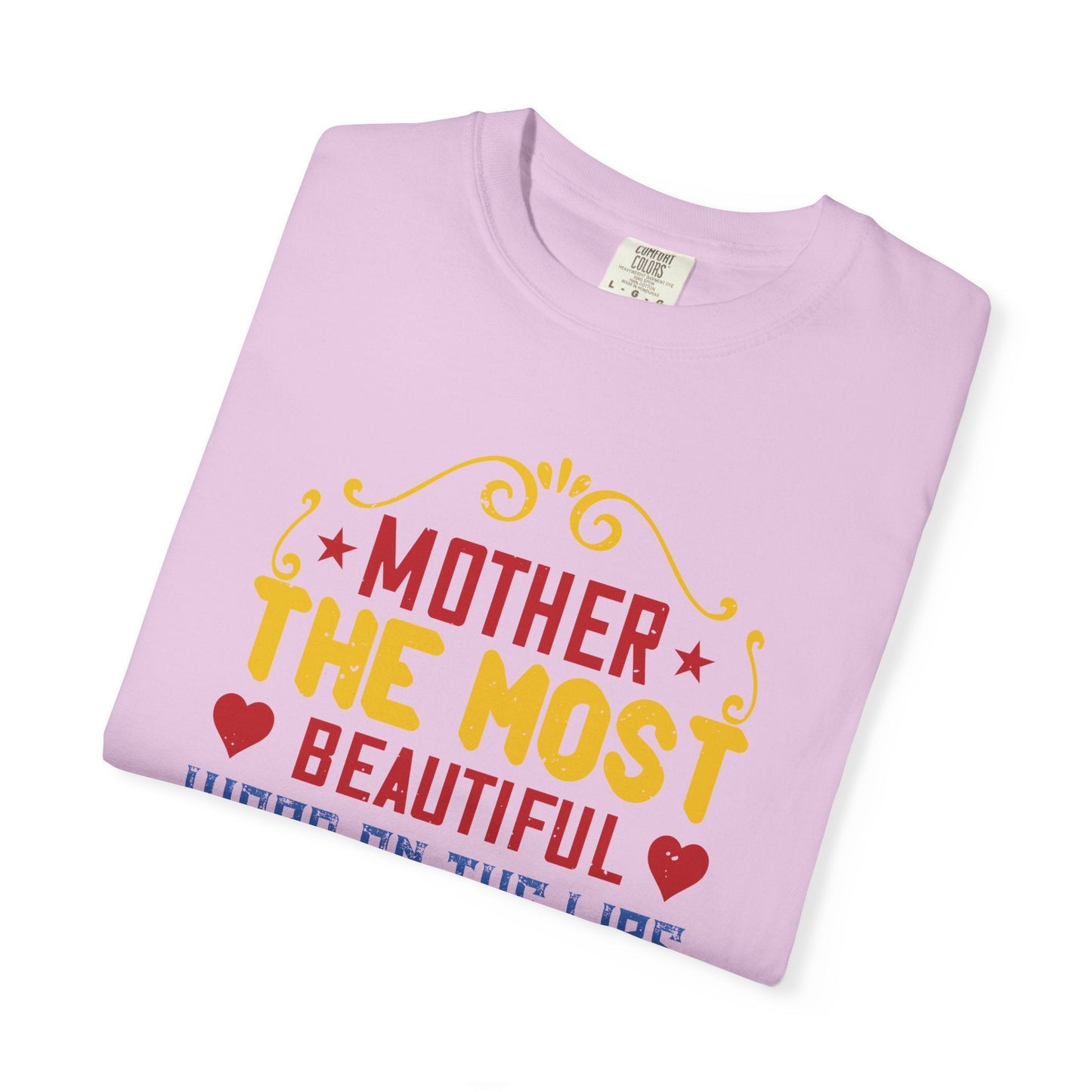 Mom T-shirt Mother Day Mama Tee Unisex Comfort Colors Garment-Dyed Cotton h84