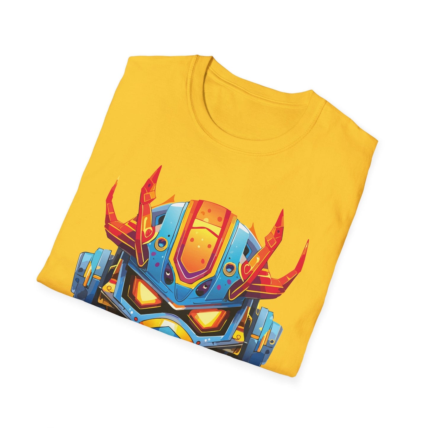 Cyborg Tee Unisex Robot And Terminator Shirt Gildan Softstyle 64000 Ring Spun Cotton