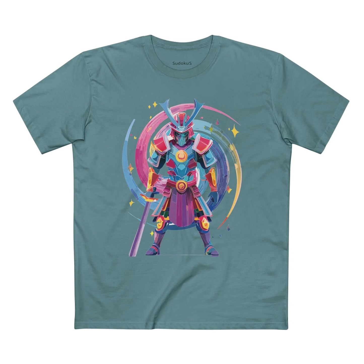 Samurai Graphic Unisex 100 Cotton Staple Tee 32