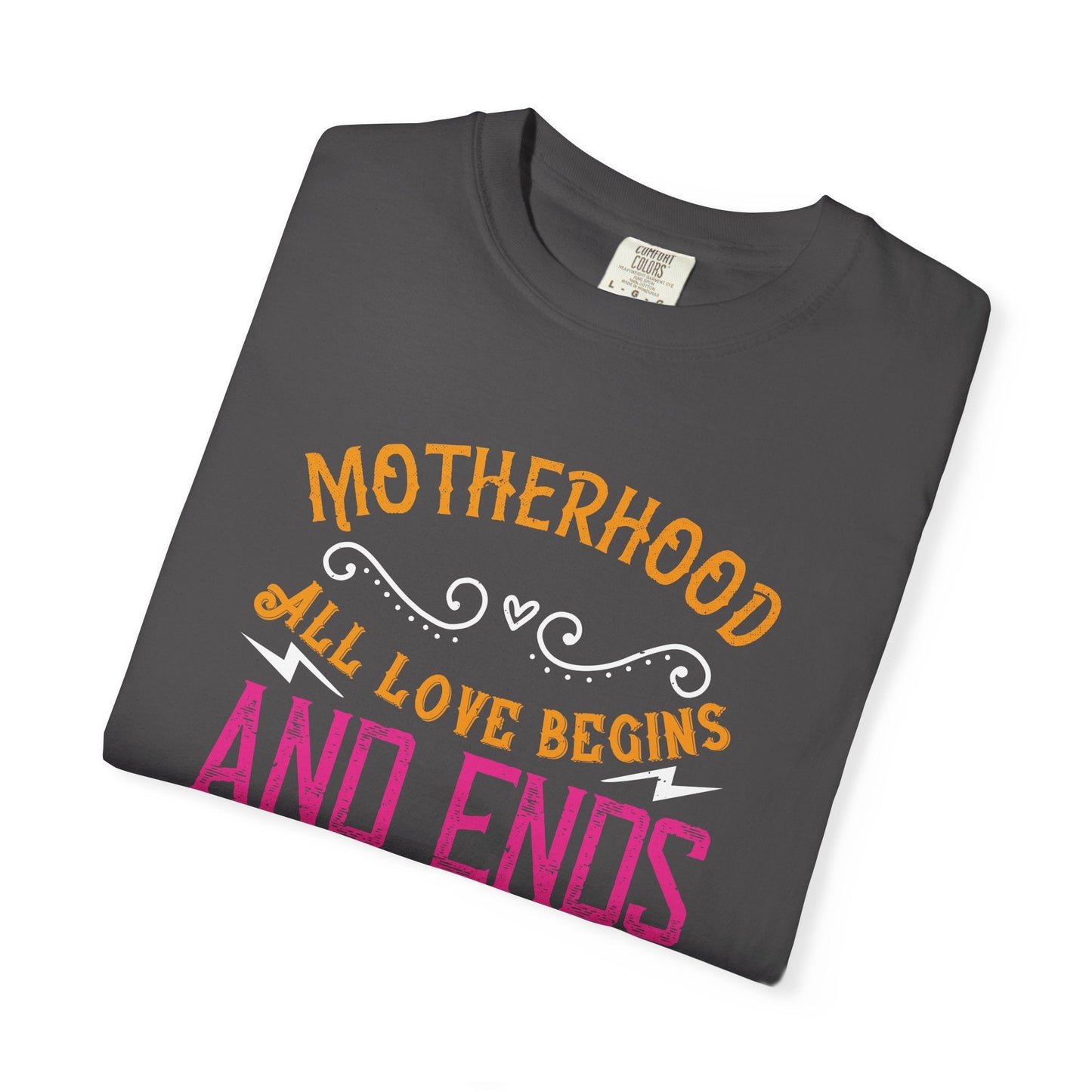 Mom T-shirt Mother Day Mama Tee Unisex Comfort Colors Garment-Dyed Cotton h85