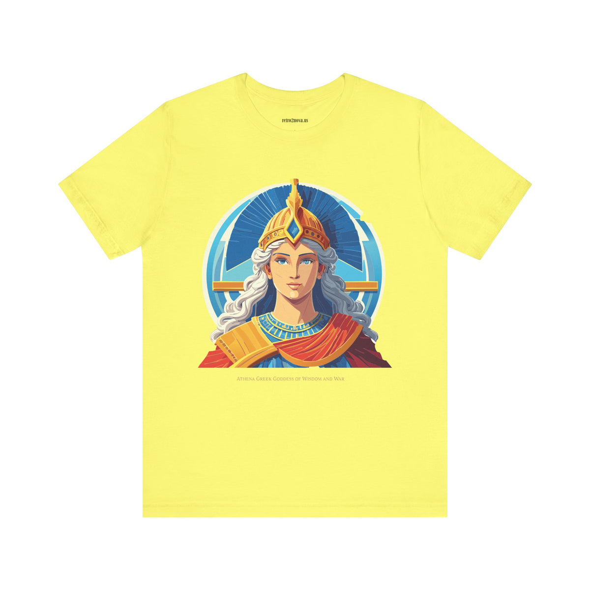 Goddess Graphic Unisex Cotton Bella+Canvas Tee with Athena