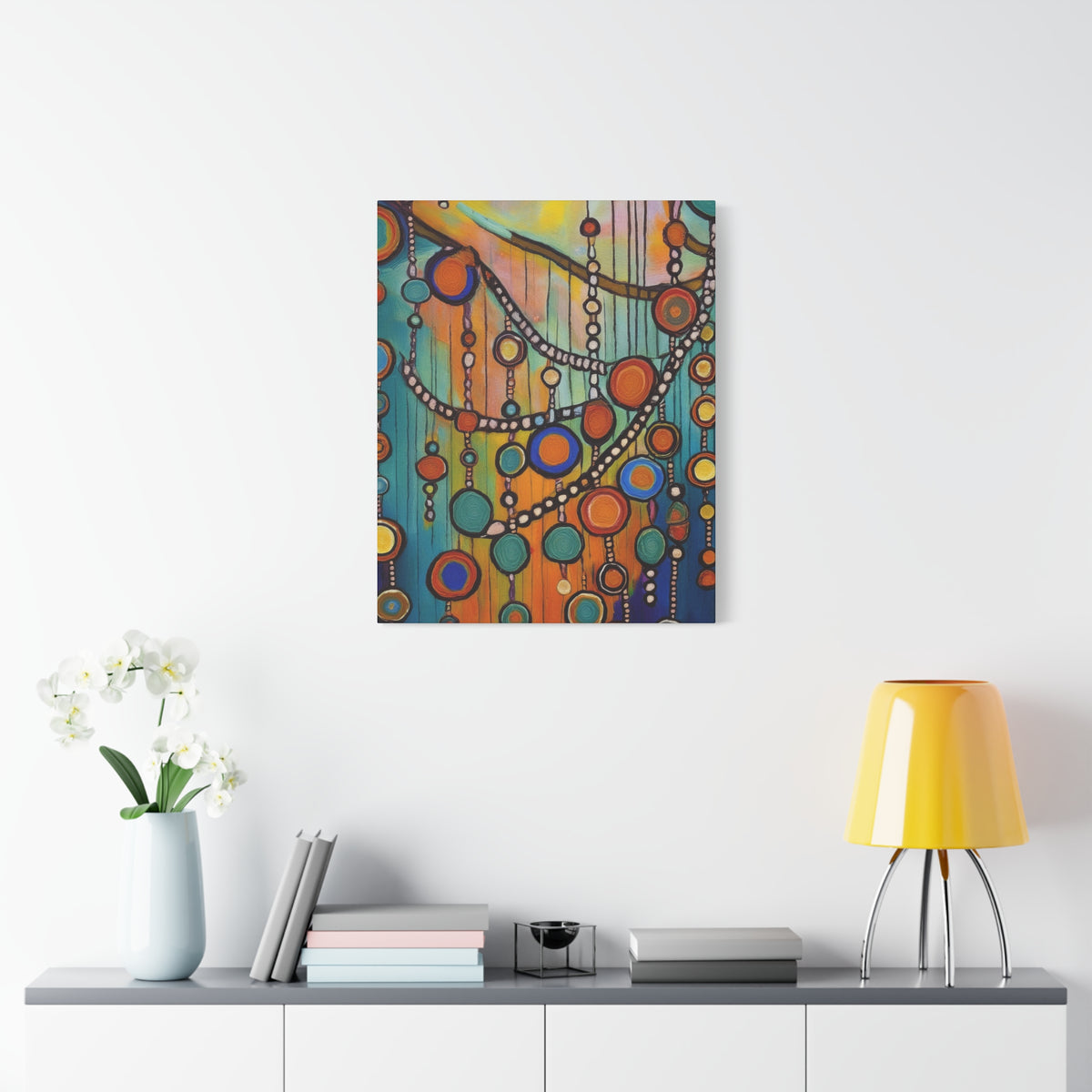 Abstract Oil Painting Print Canvas 20x24,20x30,24x30 24x32,24x36,30x40 32x48,36x48,40x60 Pine-Wood Inner Frame ABS-100
