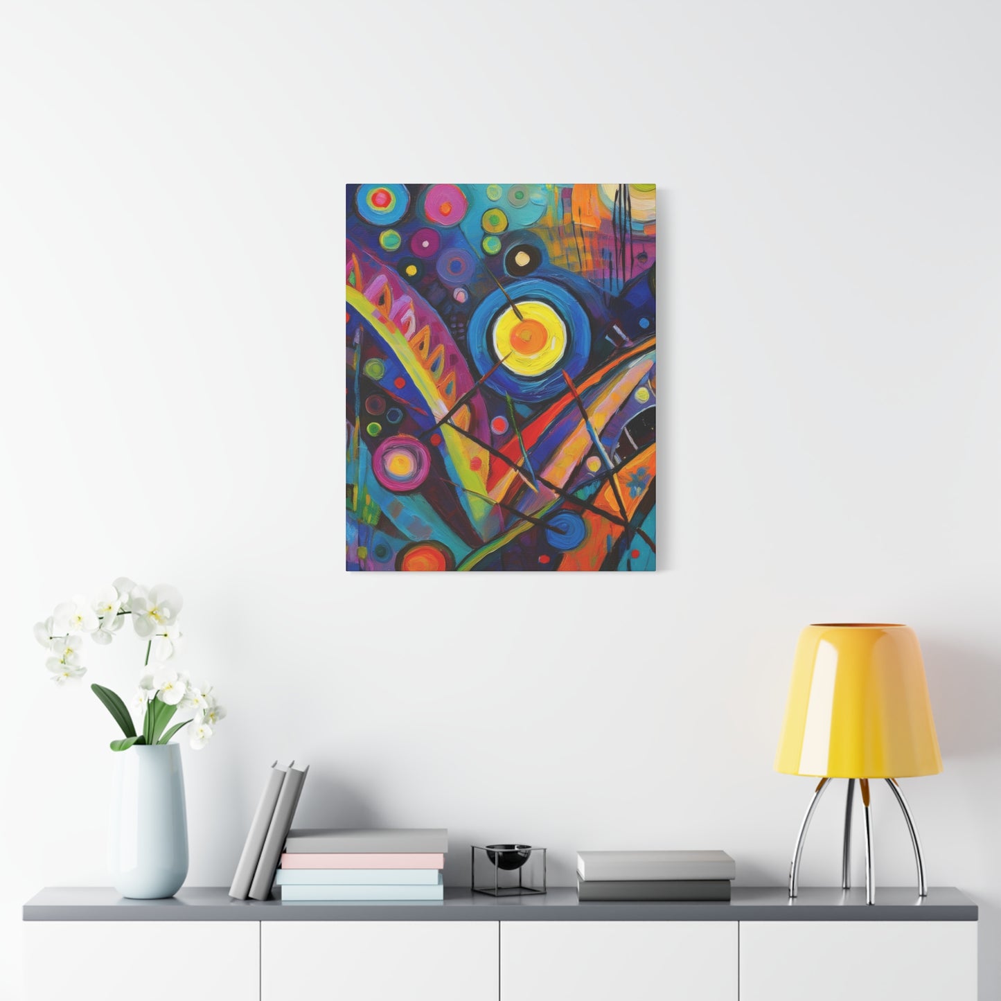 Abstract Oil Painting Print Canvas 20x24,20x30,24x30 24x32,24x36,30x40 32x48,36x48,40x60 Pine-Wood Inner Frame ABS-127