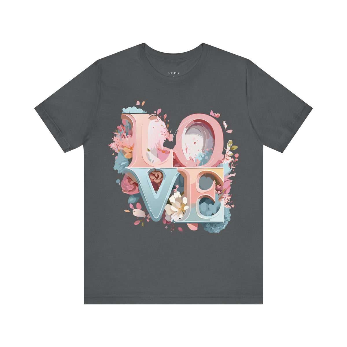 Valentine's Day  Graphic Unisex Cotton Bella+Canvas Tee with Art Design n201