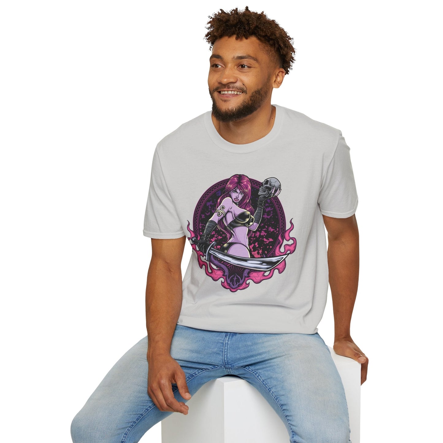 Unisex Art Design Shirt Graphic Tee Softstyle Gildan 64000 Hundred Percent Ring-Spun Cotton