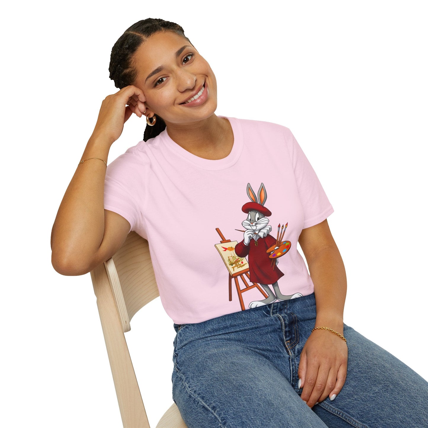 Bugs Bunny Cartoon Shirt Unisex Tee Shirt With Classic Animation Design Graphic Artwork