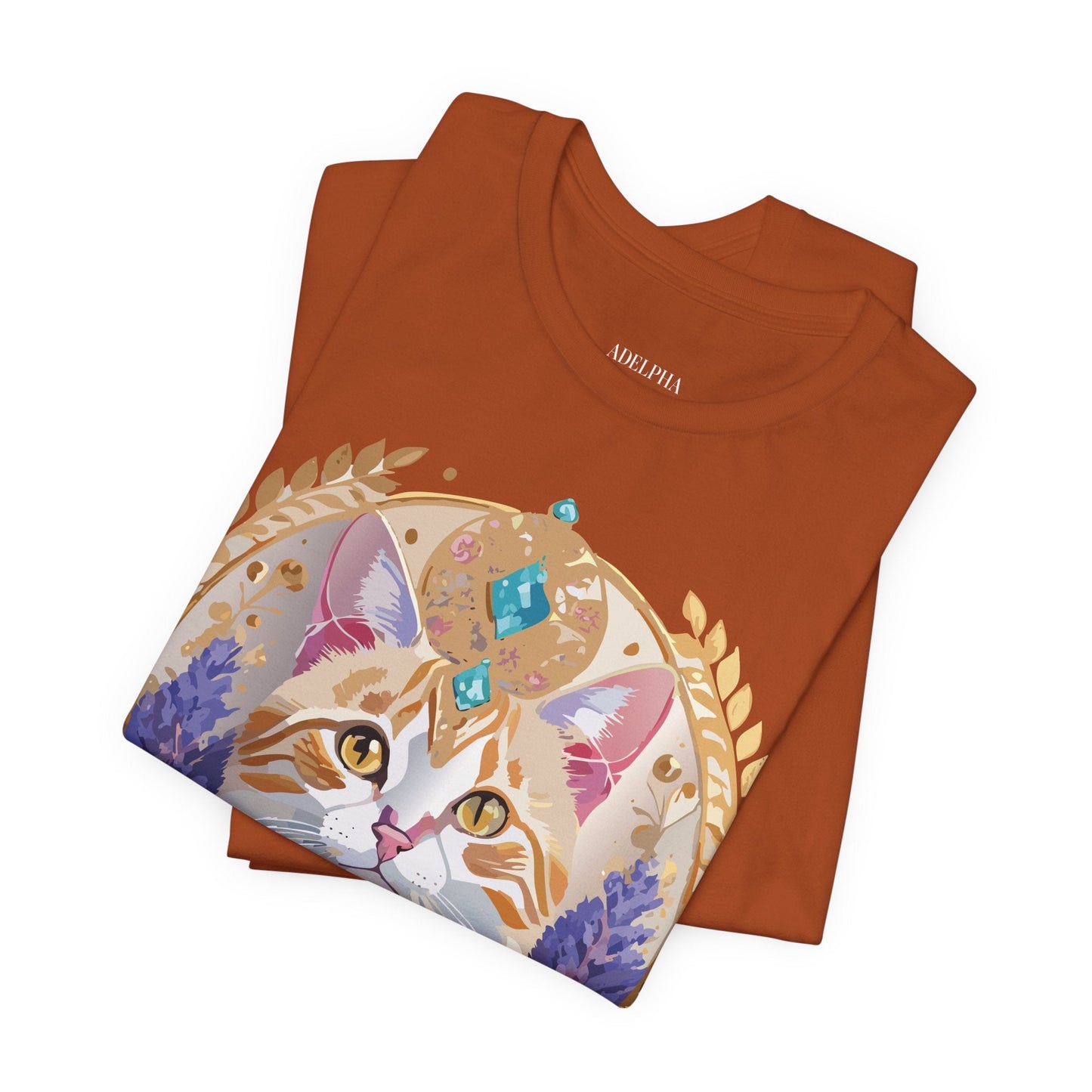 Medallion Graphic Unisex 100 Cotton Vintage Animal Medal Artwork Tee 10