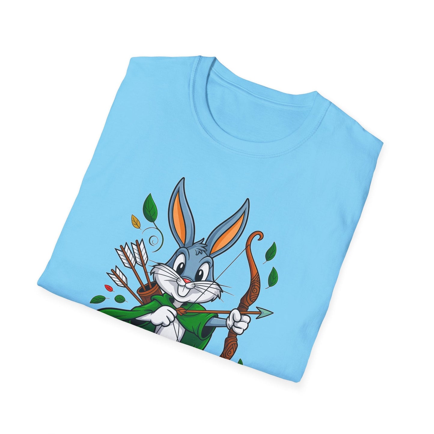 Bugs Bunny T Shirt Unisex Gildan Softstyle 100 Percent Ring Spun Cotton Cartoon Shirt Graphic
