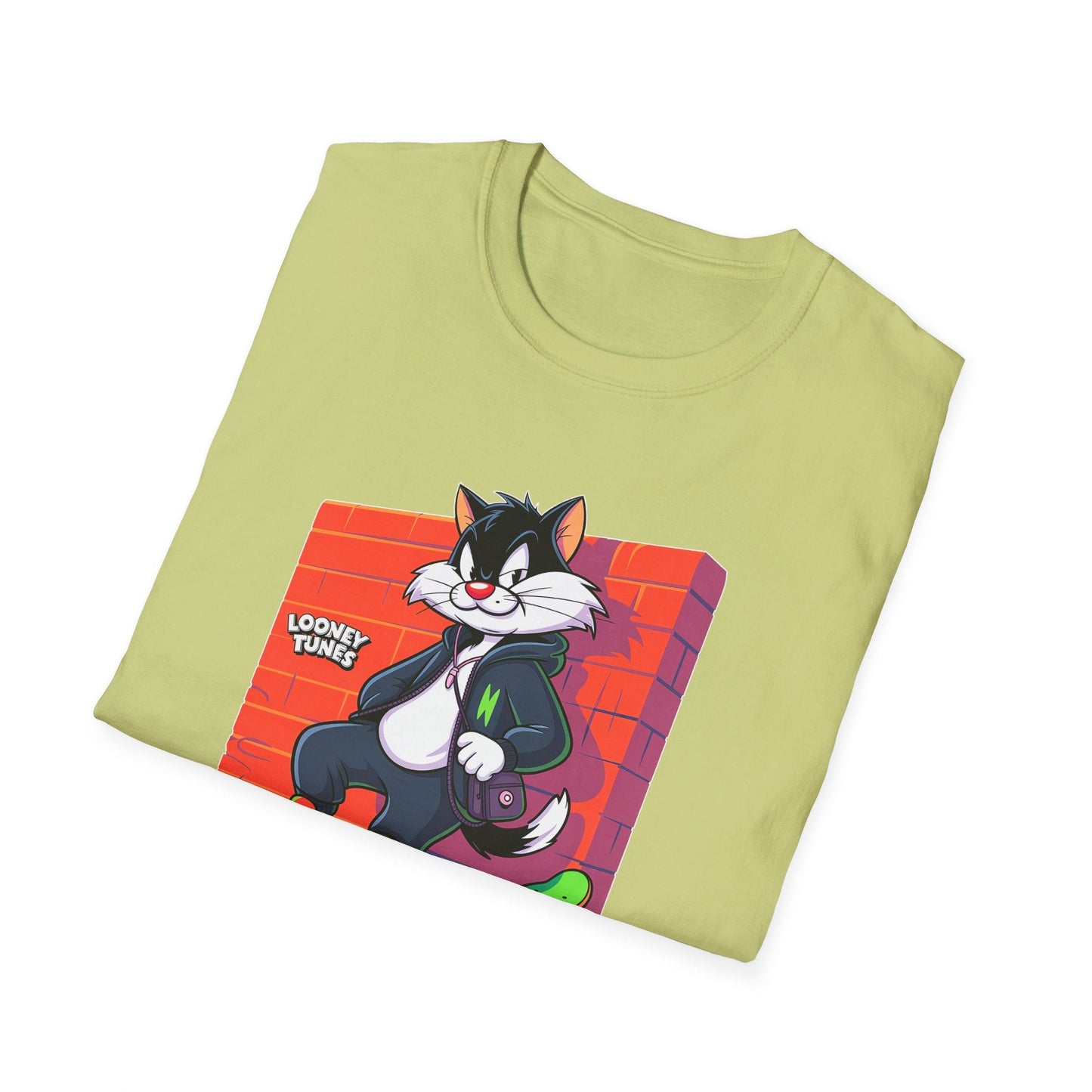 Cartoon T Shirt With Animation Design Unisex Softstyle Graphic Tee Funny Animals