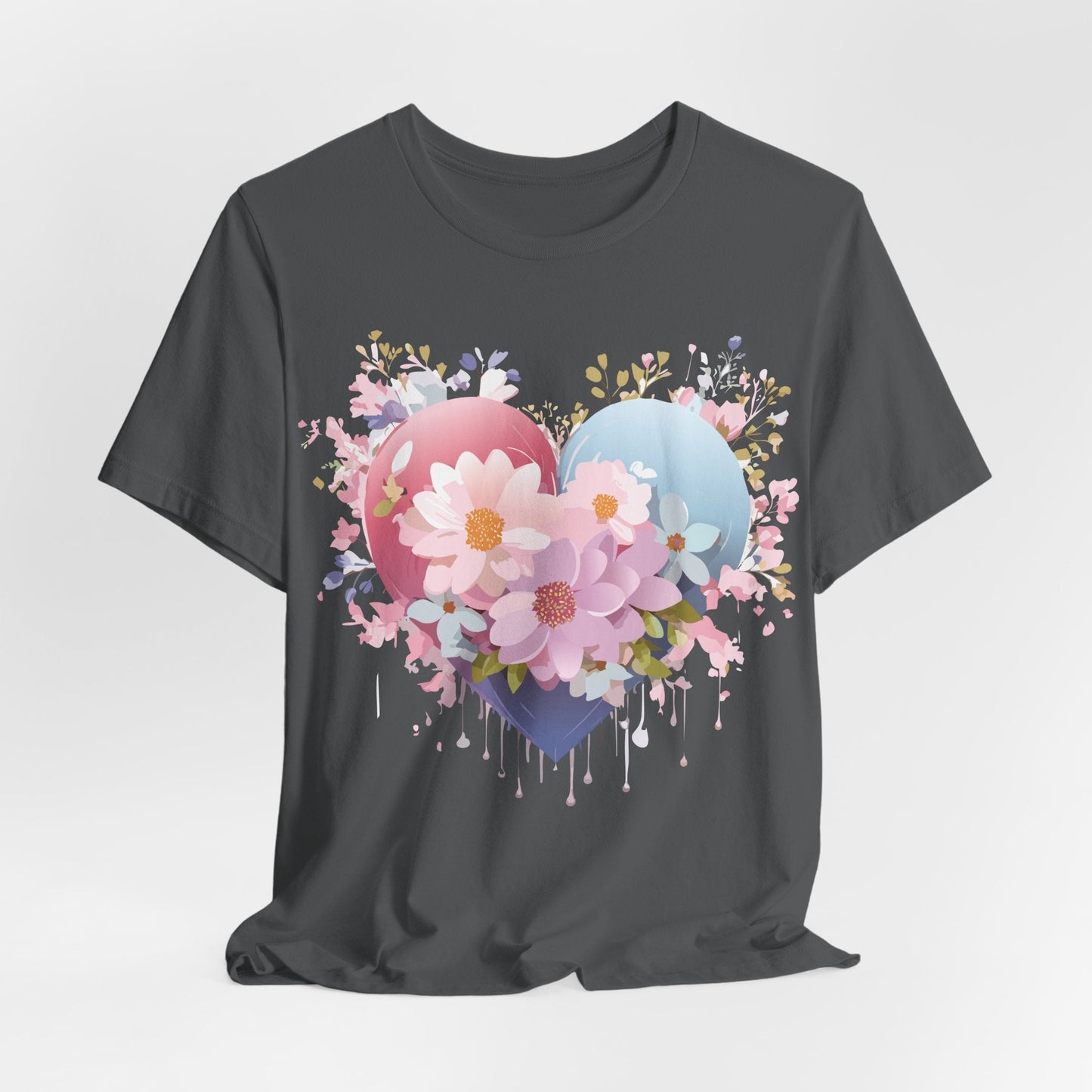 Valentine Graphic Tee Unisex Short Sleeve Vintage Inspired Artwork From Adelpha Premium Design