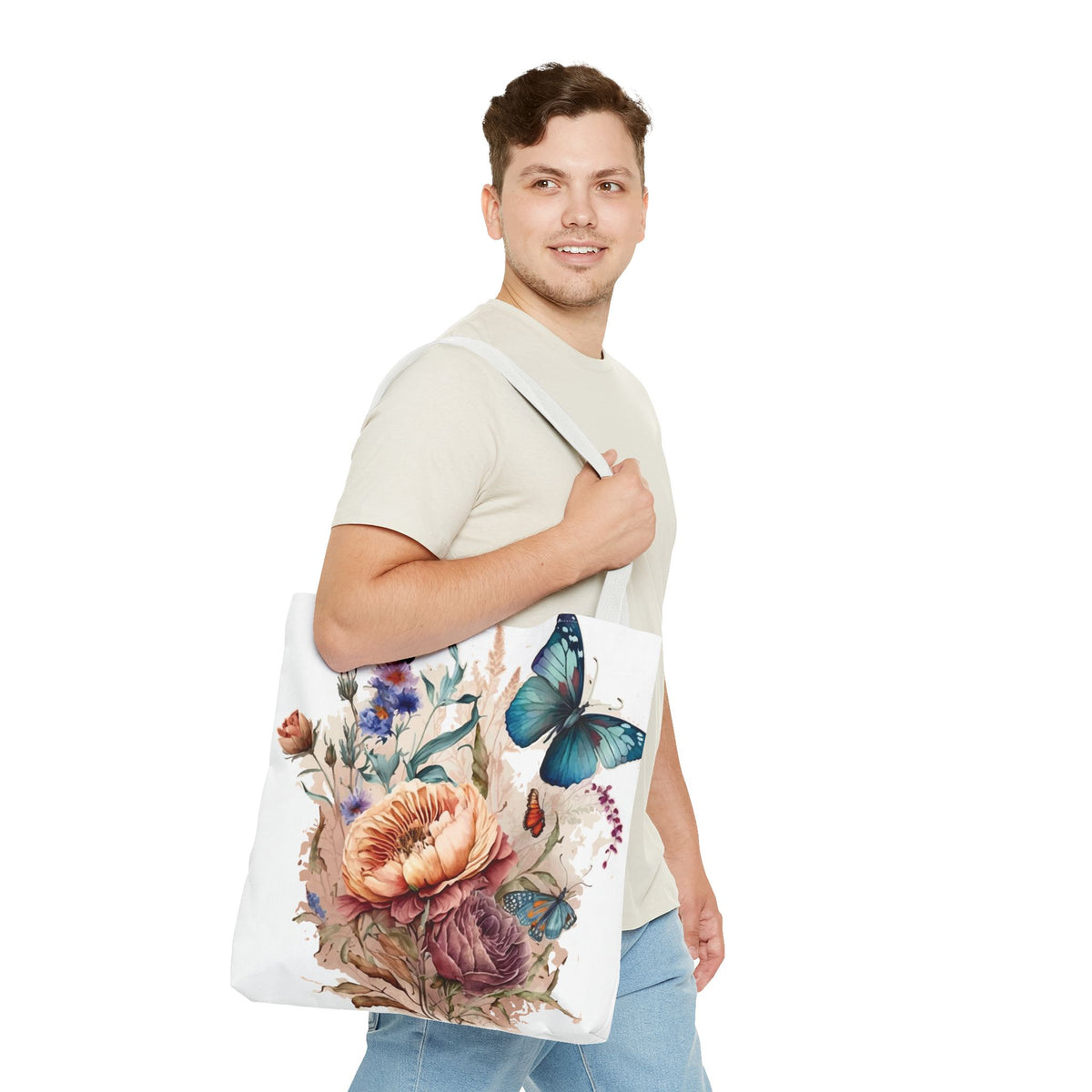 Butterfly Canvas Tote