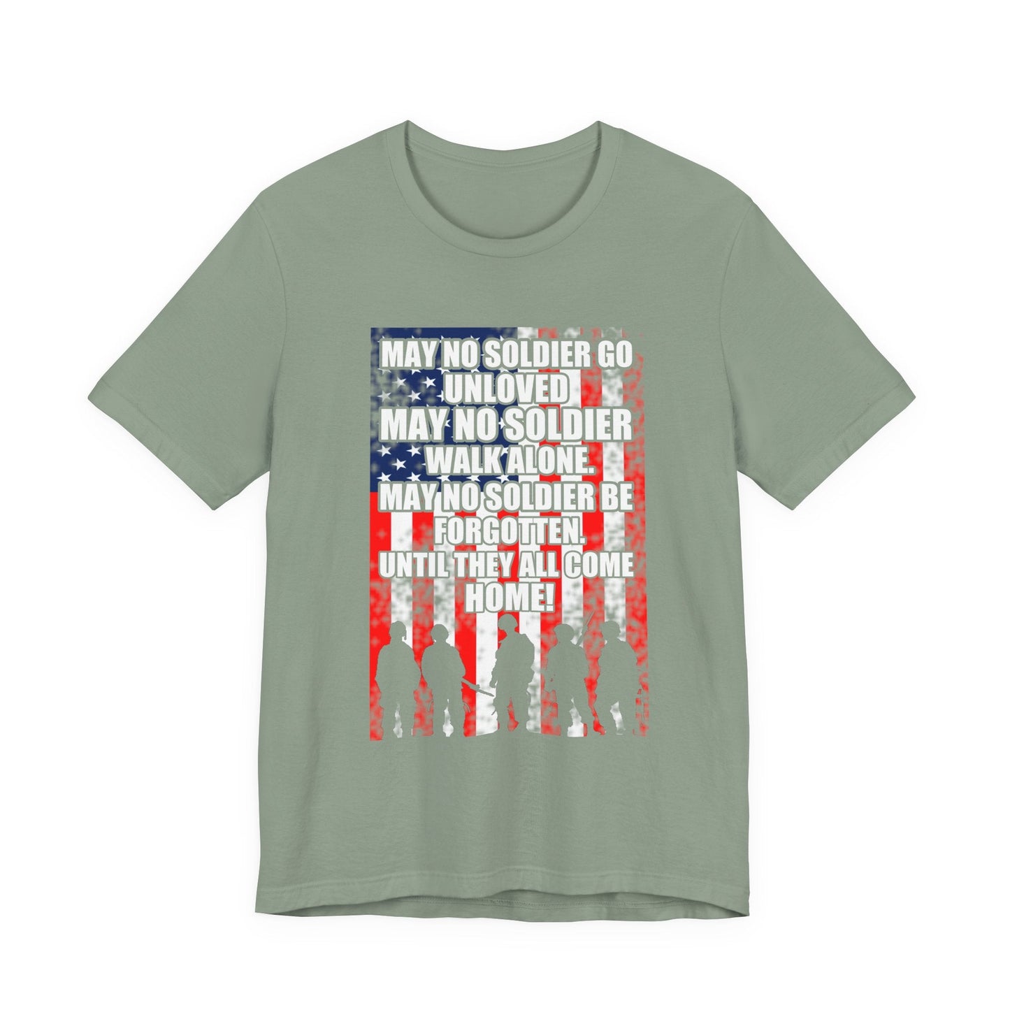 Army Veteran Patriotic Graphic Design Unisex Cotton T-Shirt v49