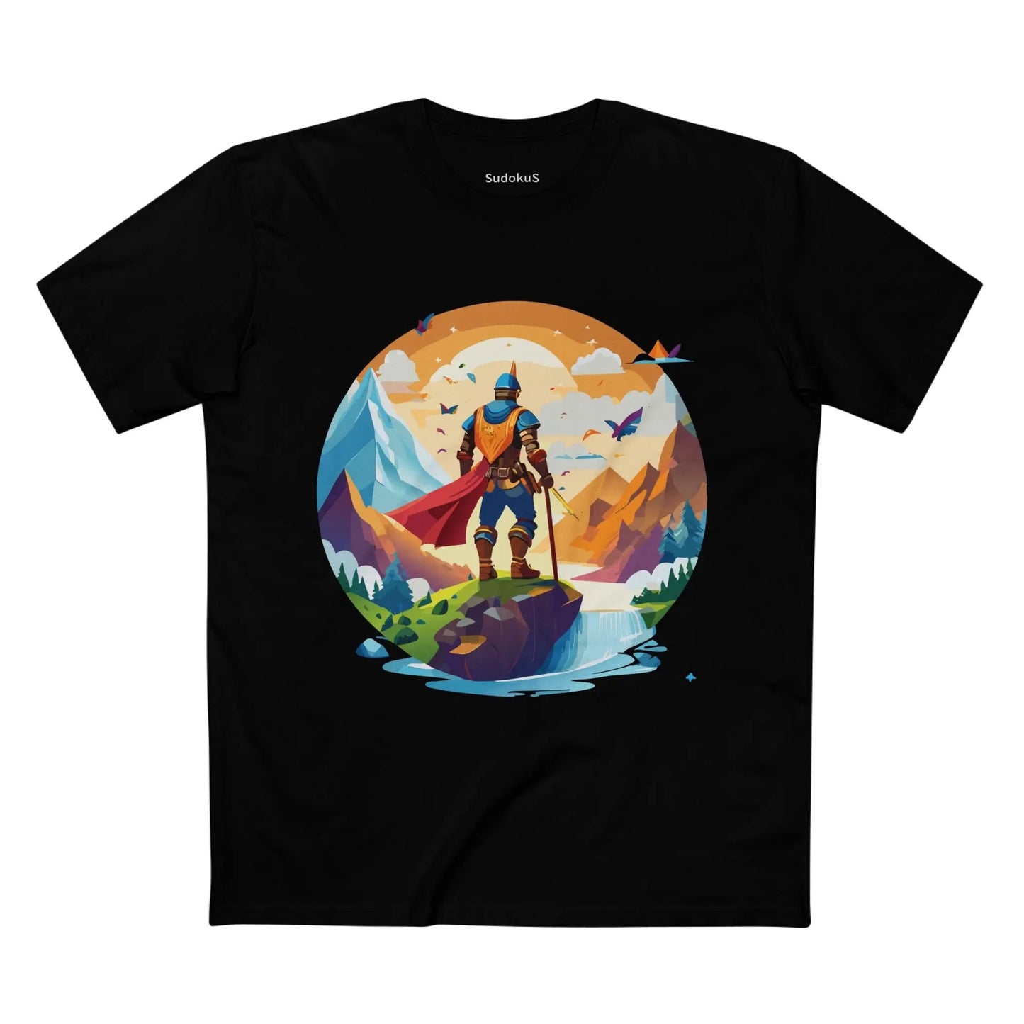 Adventures Graphic Unisex 100 Cotton Staple Tee 8