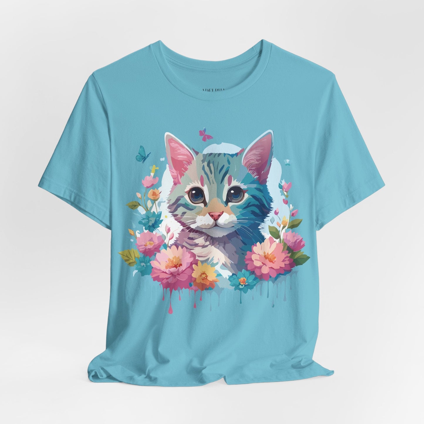 Cat Graphic Tee Unisex Jersey Short Sleeve Shirt Adelpha Art Design