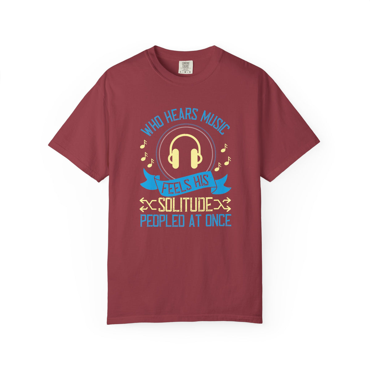 Music Graphic Unisex Heavy Cotton Art Designed T-Shirt m49