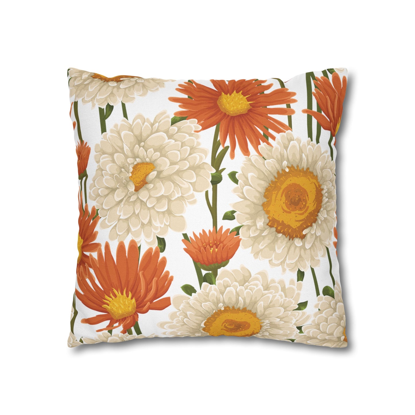 Floral Poly Pillowcase