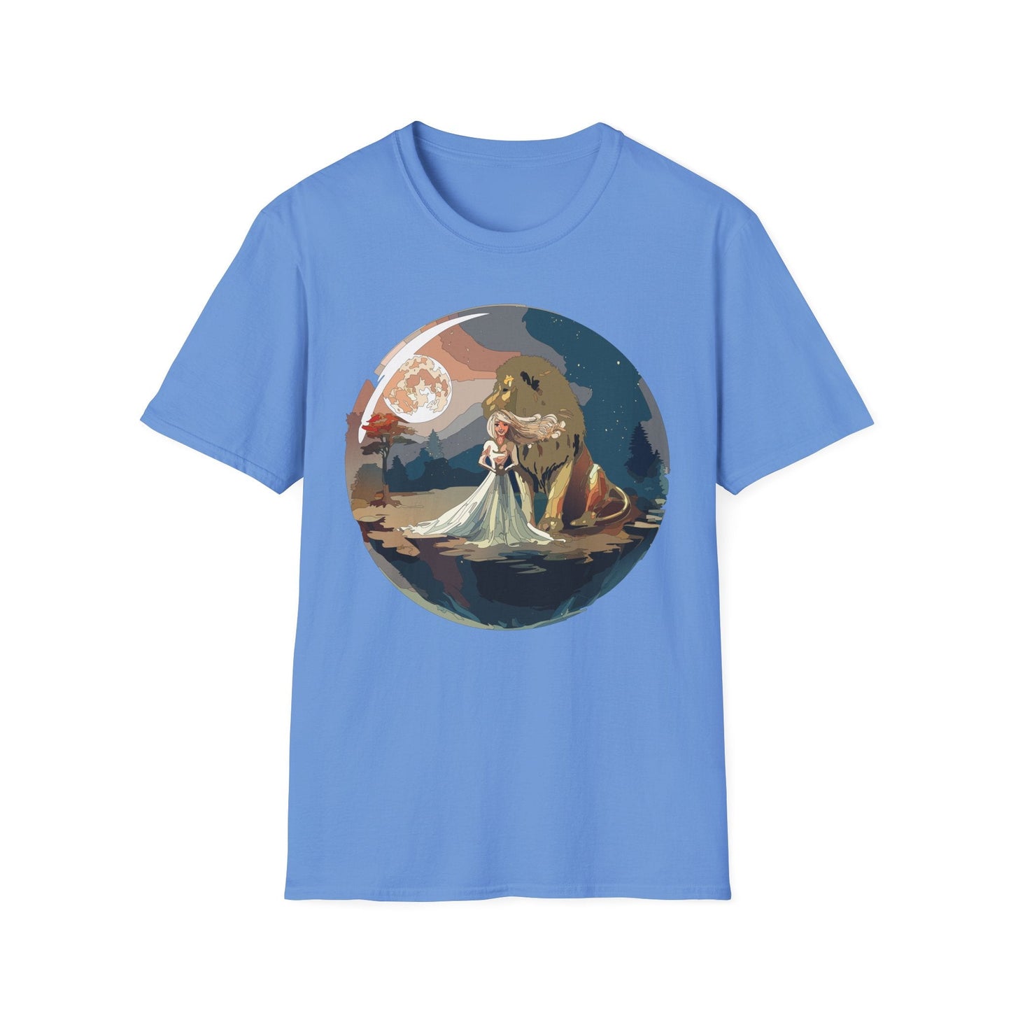Womens Graphic T Shirt Art Design Unisex Softstyle 64000 Gildan Short Sleeve Tee