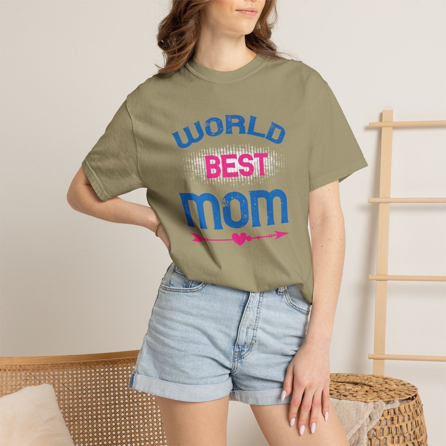 Mom T-shirt Mother Day Mama Tee Unisex Comfort Colors Garment-Dyed Cotton h100