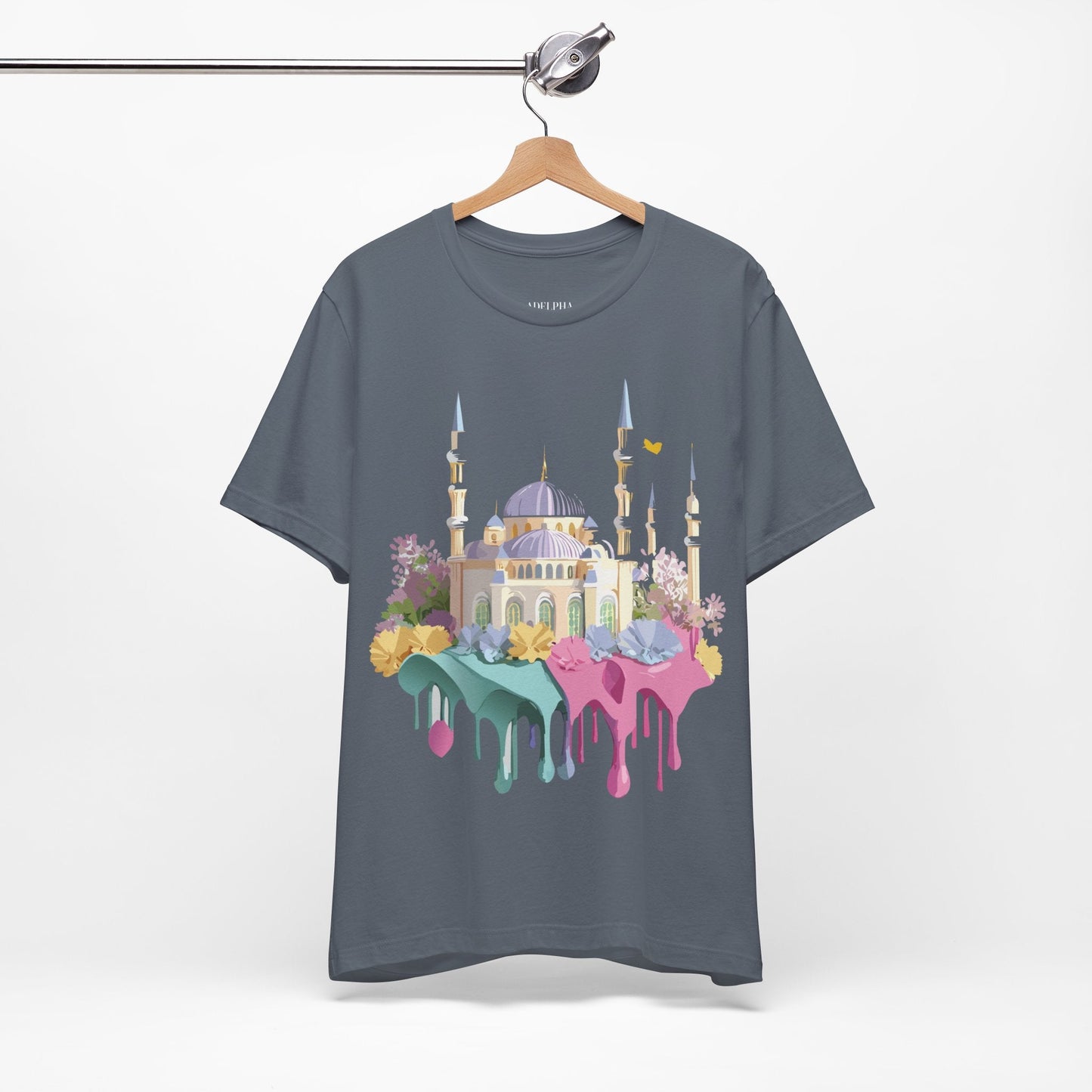 Istanbul Tourist Shirt Unisex Graphic Tee Featuring Vintage Adelpha Artwork For Everyday Wear