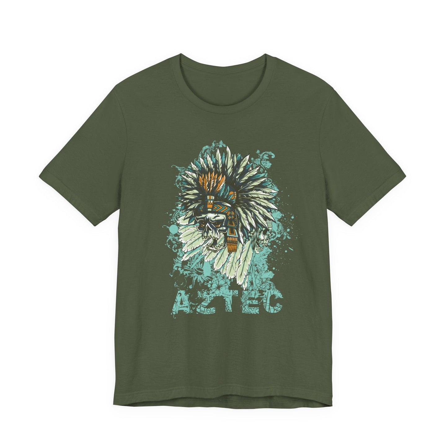Skull Graphic Design Unisex Cotton Tee Shirt Art-14