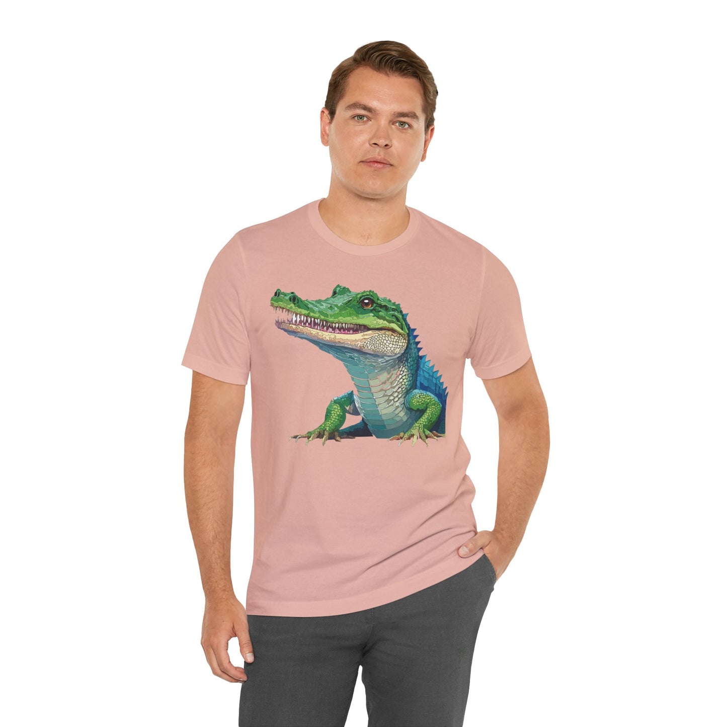 Unisex Animal Shirt With Art Design Wildlife Tee Shirt For Everyday Wear And Comfort