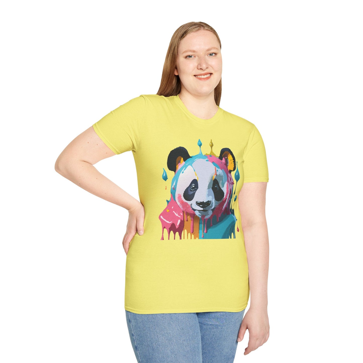 Panda Shirt Unisex T Shirt Panda Lover Gift Gildan Softstyle Tee 100 Percent Cotton