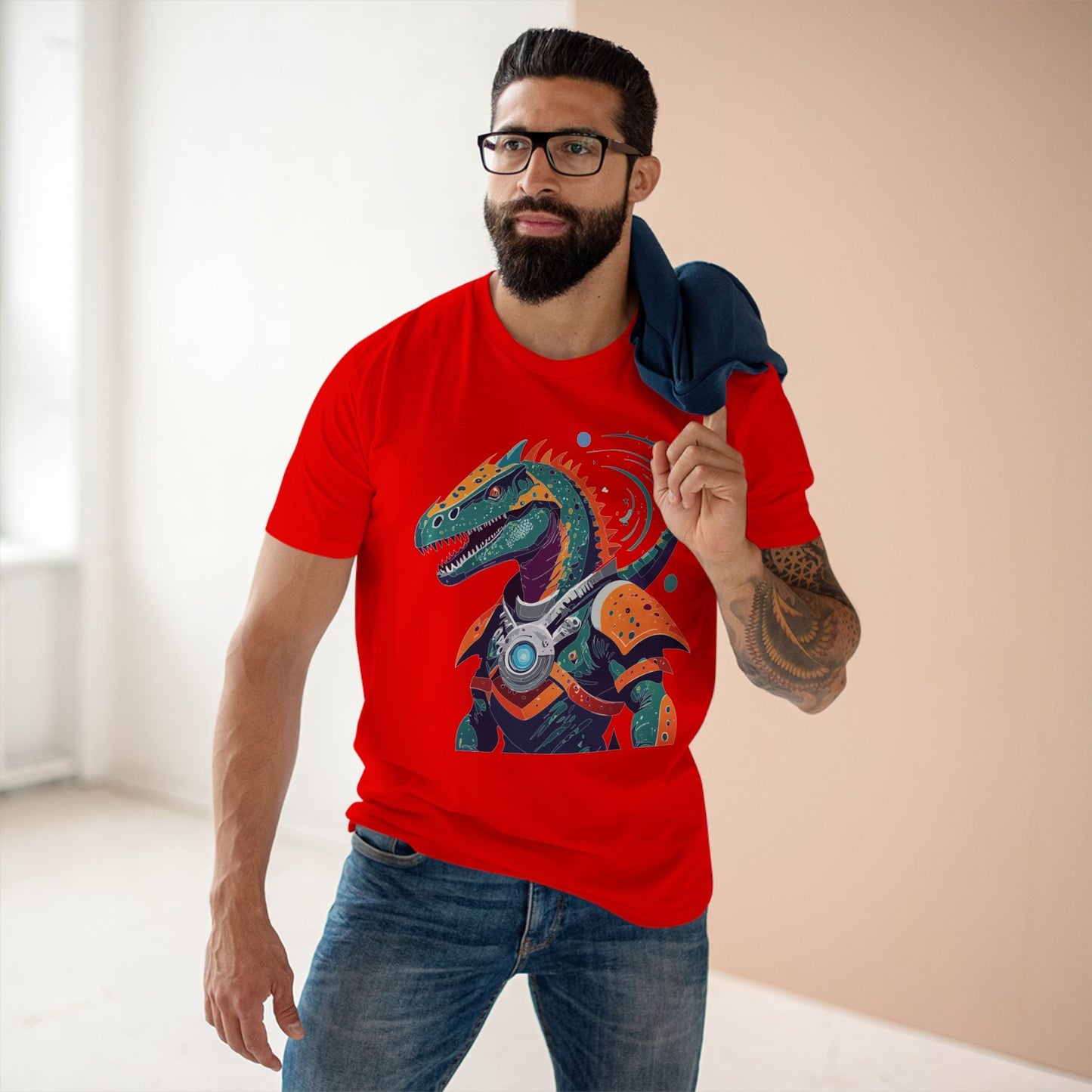 Aliens Graphic Unisex 100 Cotton Staple Tee 48