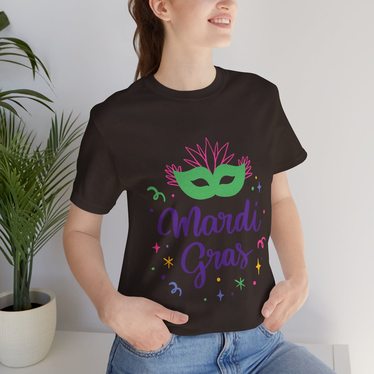 Camiseta unisex de algodón para carnaval