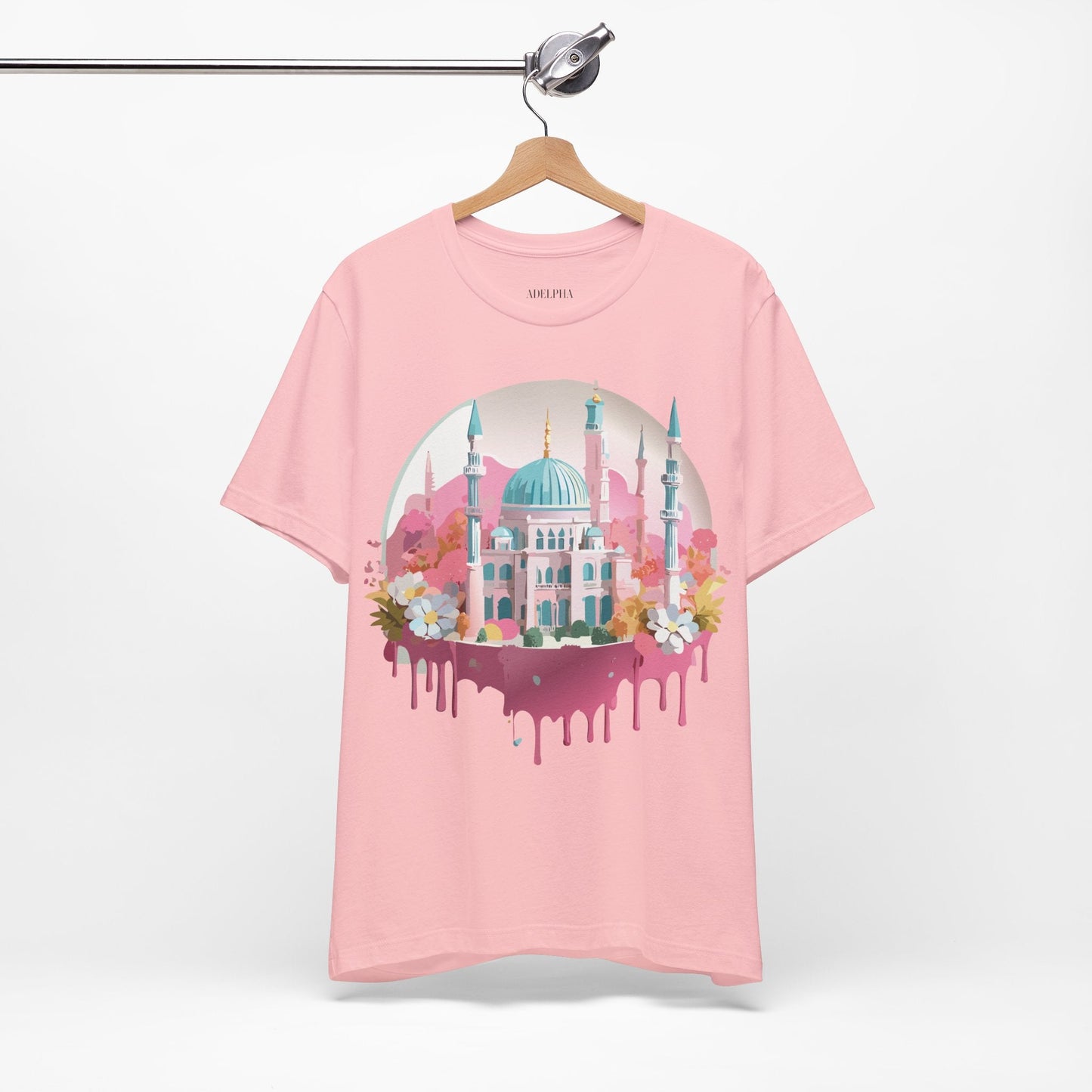 Istanbul Tourist Shirt Unisex Short Sleeve Graphic Tee Vintage Inspired Art Adelpha