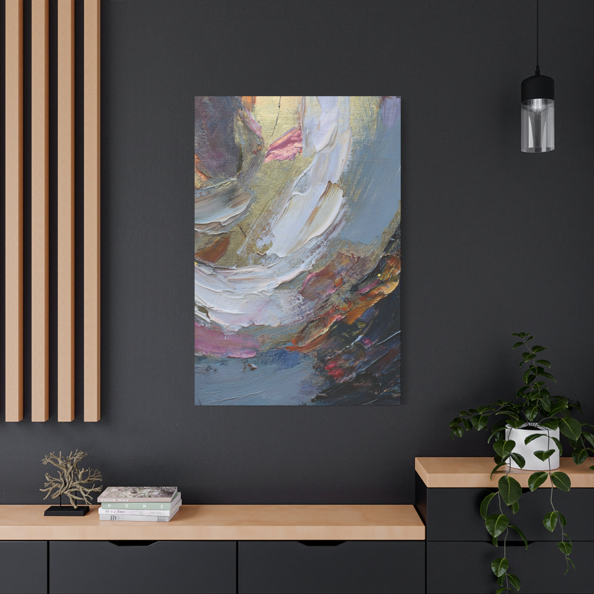 Abstract Oil Painting Print Canvas 20x24,20x30,24x30 24x32,24x36,30x40 32x48,36x48,40x60 Pine-Wood Inner Frame ABS-87