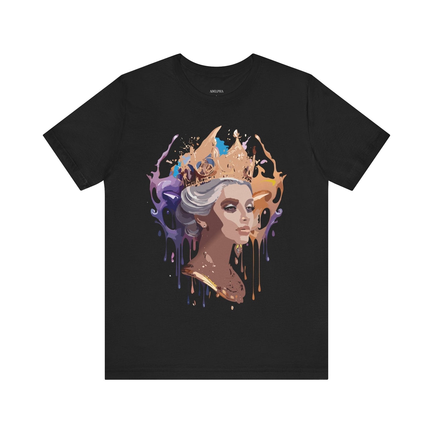 Queen Graphic T Shirt Adelpha Unisex Jersey Short Sleeve Art Design Tee Vintage Inspired Artwork