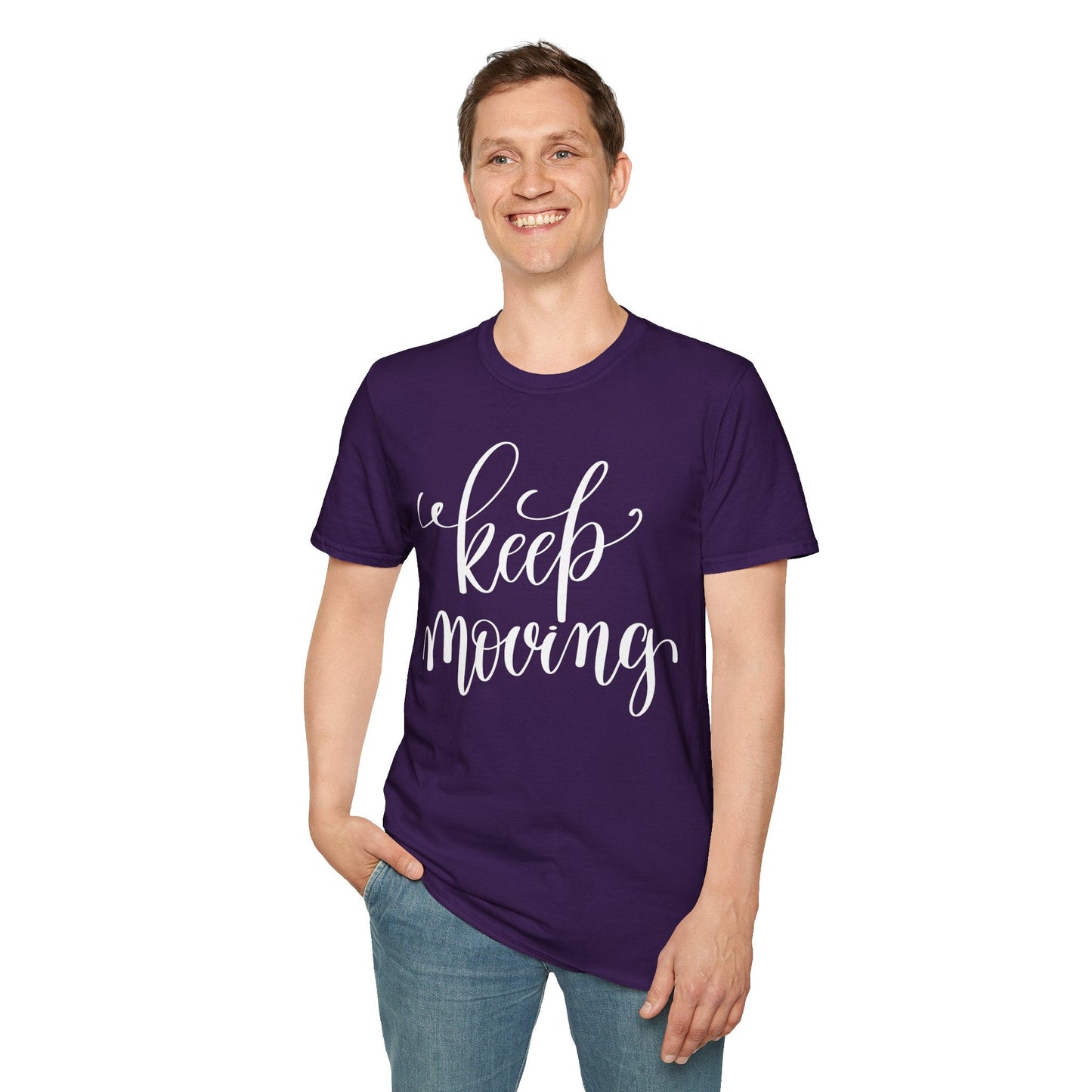 Positive Slogan T Shirts for Everyday Motivation Unisex Softstyle 64000 Tee with Positive Quotes