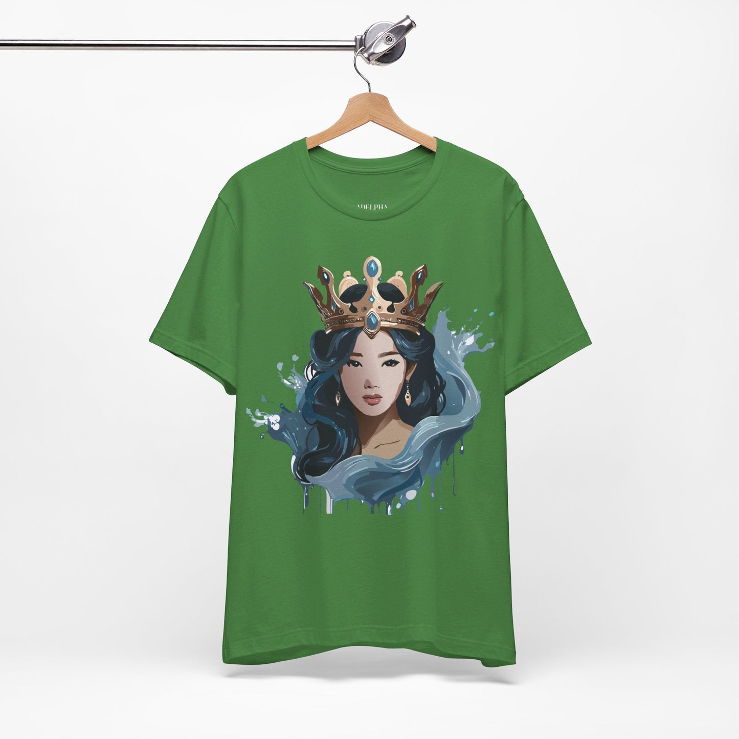 Queen Graphic Tee Unisex Vintage Inspired Art Design Shirt By Adelpha Jersey Short Sleeve