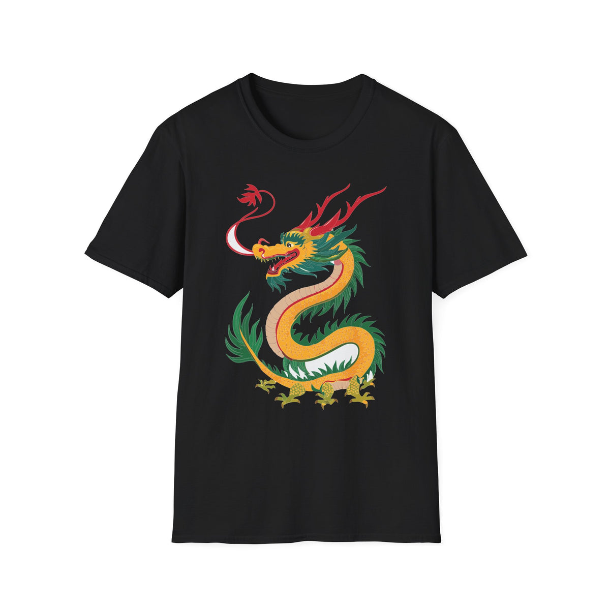 Dragon Graphic Tee Gildan Unisex 100 Cotton Tee Shirt with Animals m19