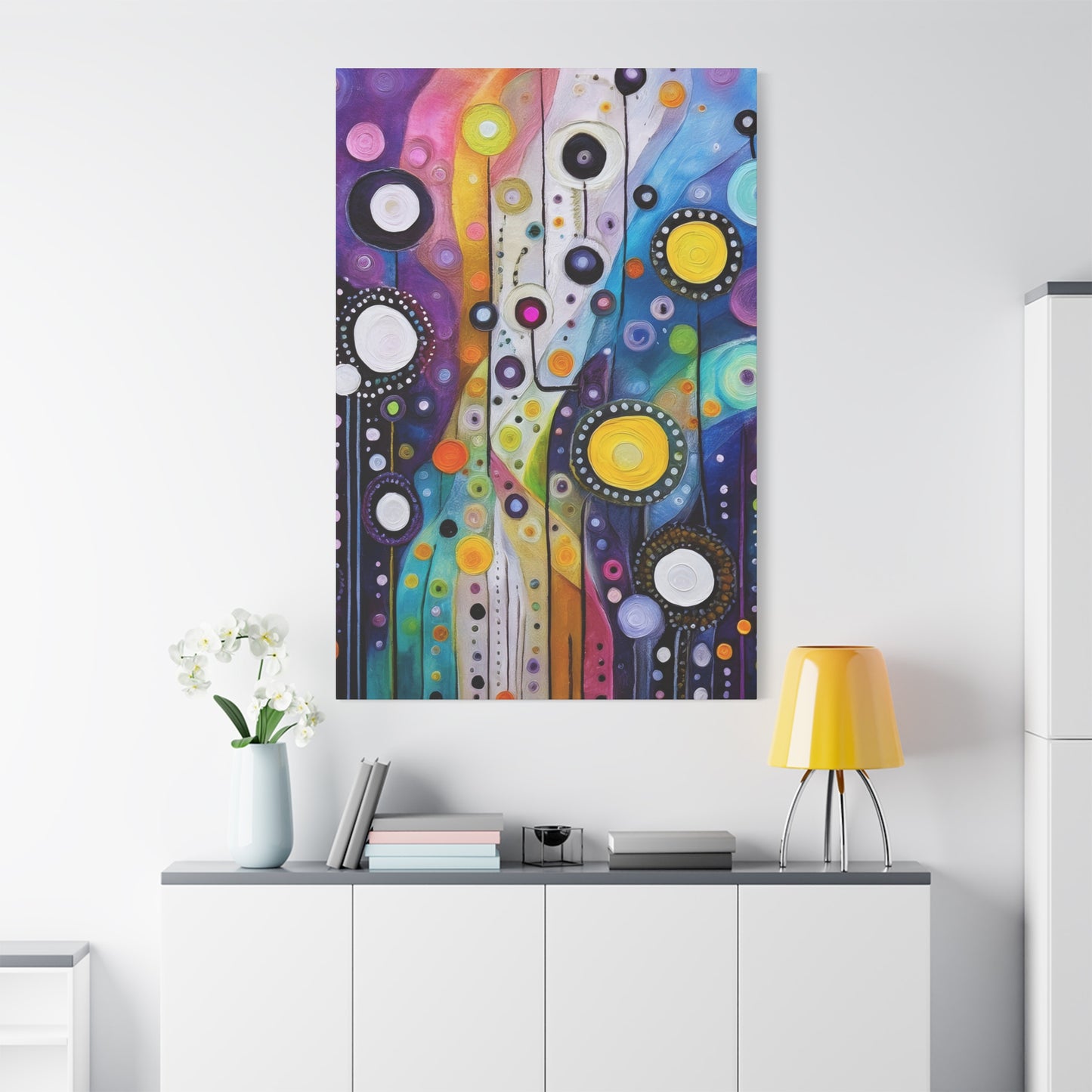 Abstract Oil Painting Print Canvas 20x24,20x30,24x30 24x32,24x36,30x40 32x48,36x48,40x60 Pine-Wood Inner Frame ABS-114