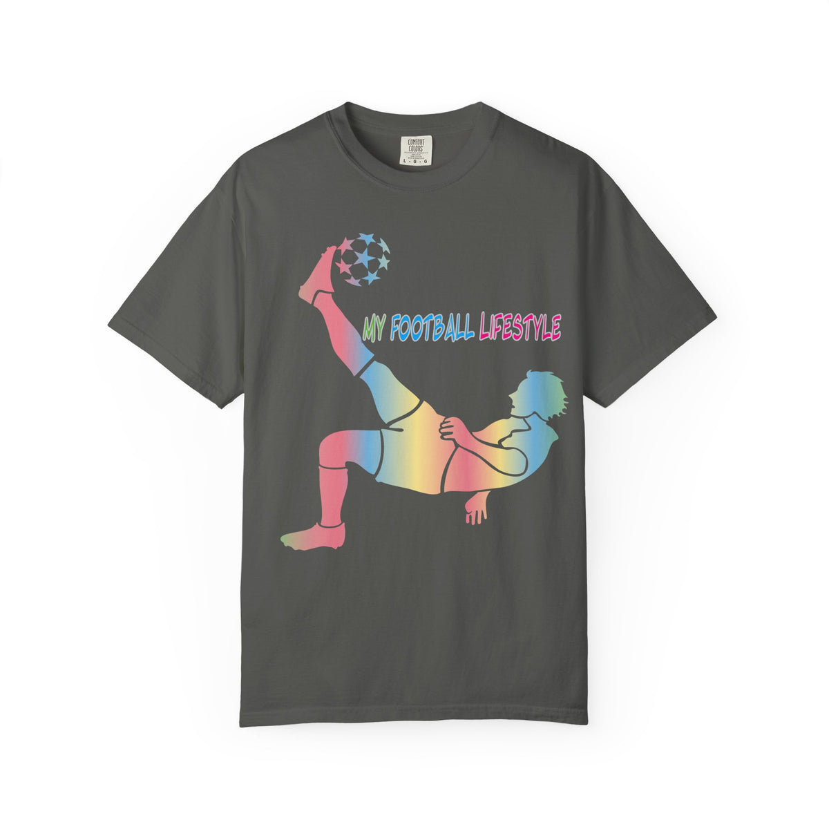 Sports Graphic Unisex T-Shirt Garment Dyed Cotton Relaxed Fit Comfort Colors 9