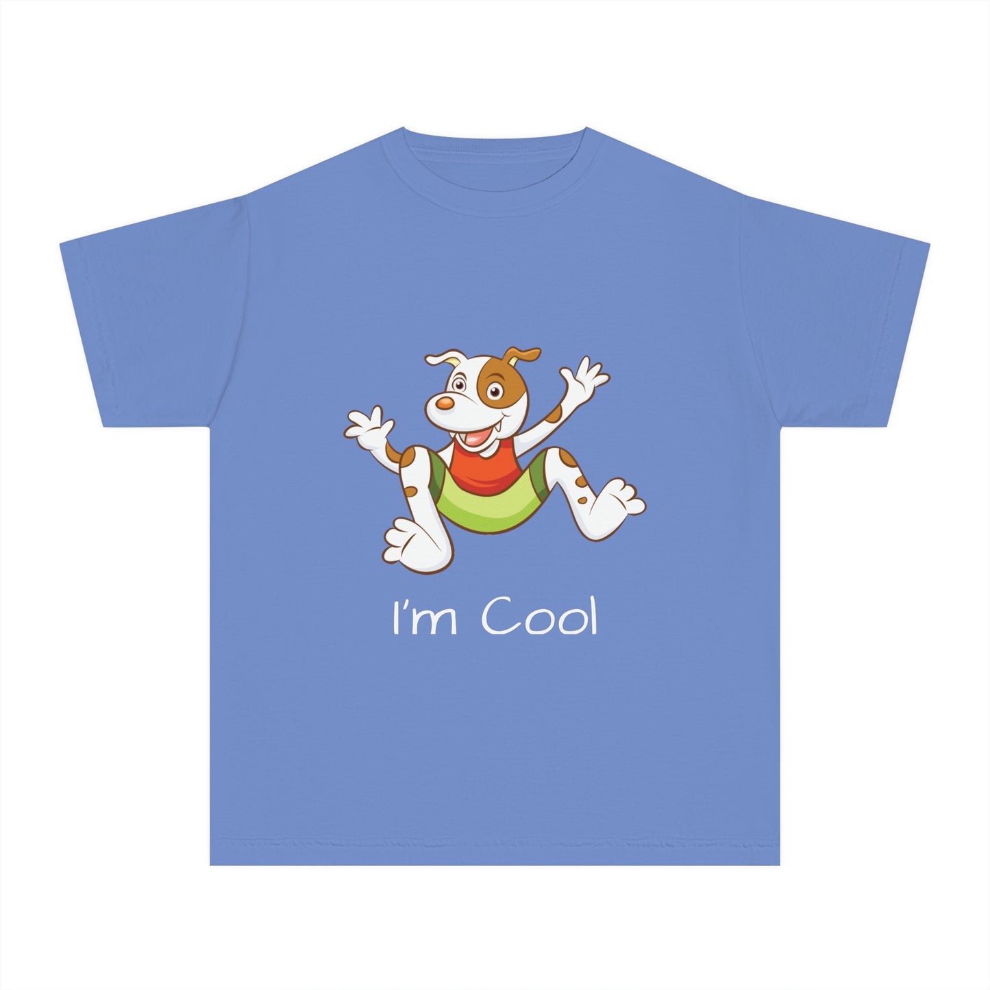 Youth Tee Shirt with Cool Dog