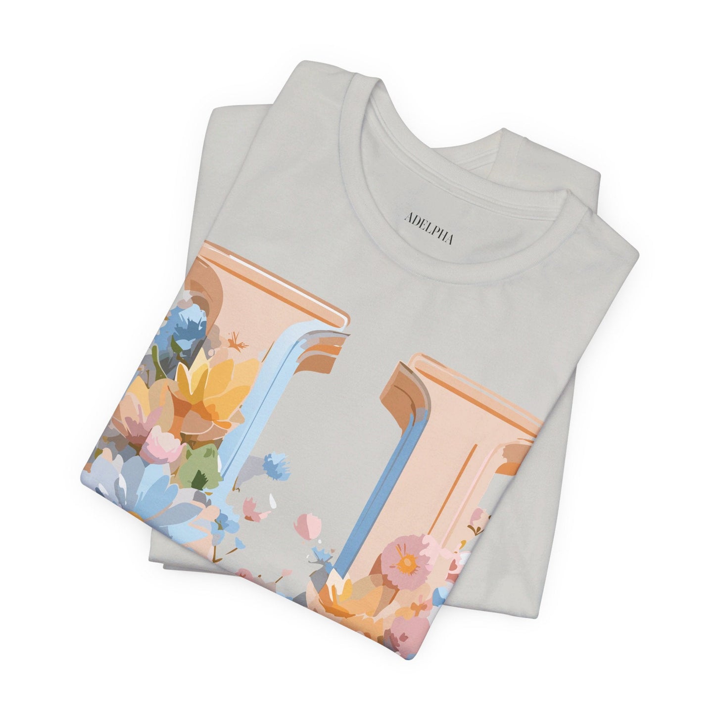 Letter U Shirt Unisex Graphic Tee By Adelpha Vintage Inspired Short Sleeve Art Design