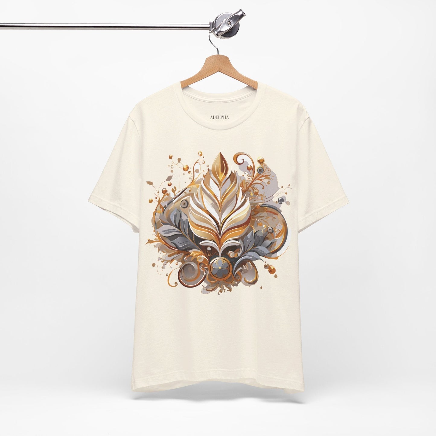 Jewelry Graphic Unisex 100 Cotton Vintage Treasure Art T-Shirt 6