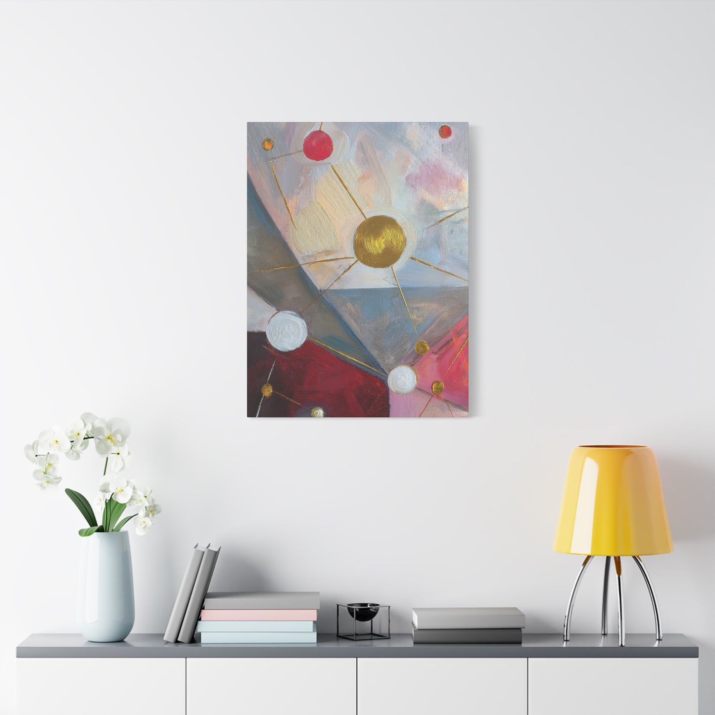 Abstract Oil Painting Print Canvas 20x24,20x30,24x30 24x32,24x36,30x40 32x48,36x48,40x60 Pine-Wood Inner Frame ABS-160