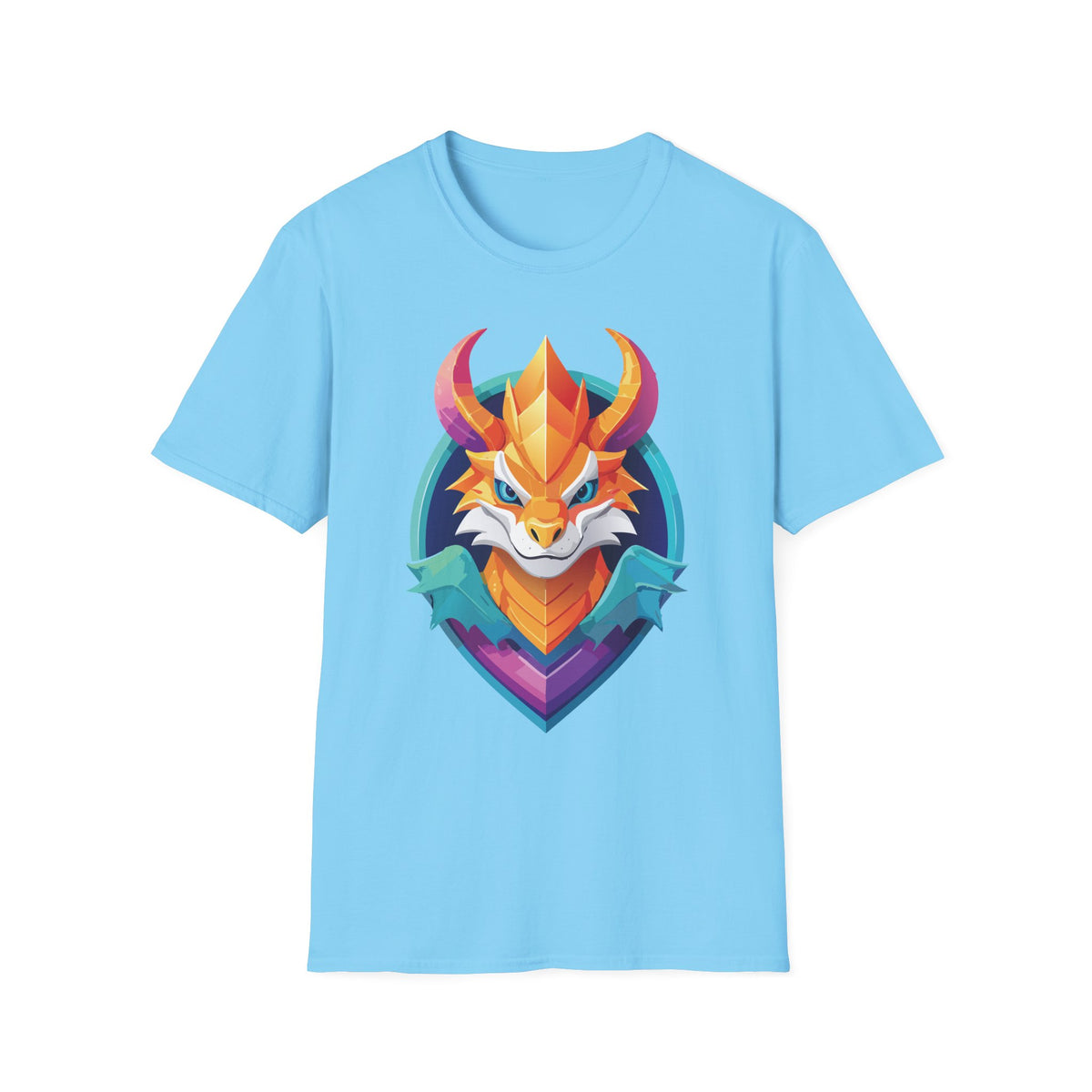 Dragon Graphic Tee Gildan Unisex 100 Cotton Tee Shirt with Animals m22