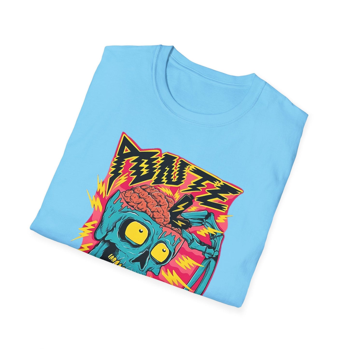 Skull Tee Shirt Unisex Skeleton Shirt Gildan Softstyle 64000 100 Percent Ring Spun Cotton