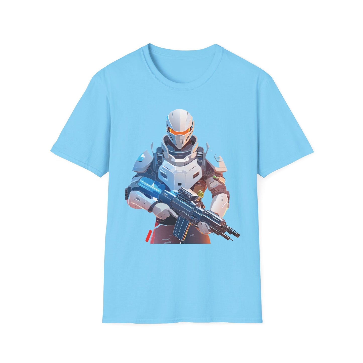 Robocop T Shirt Unisex Softstyle Ring Spun Cotton Tee With Robocop Art Design Premium Comfort